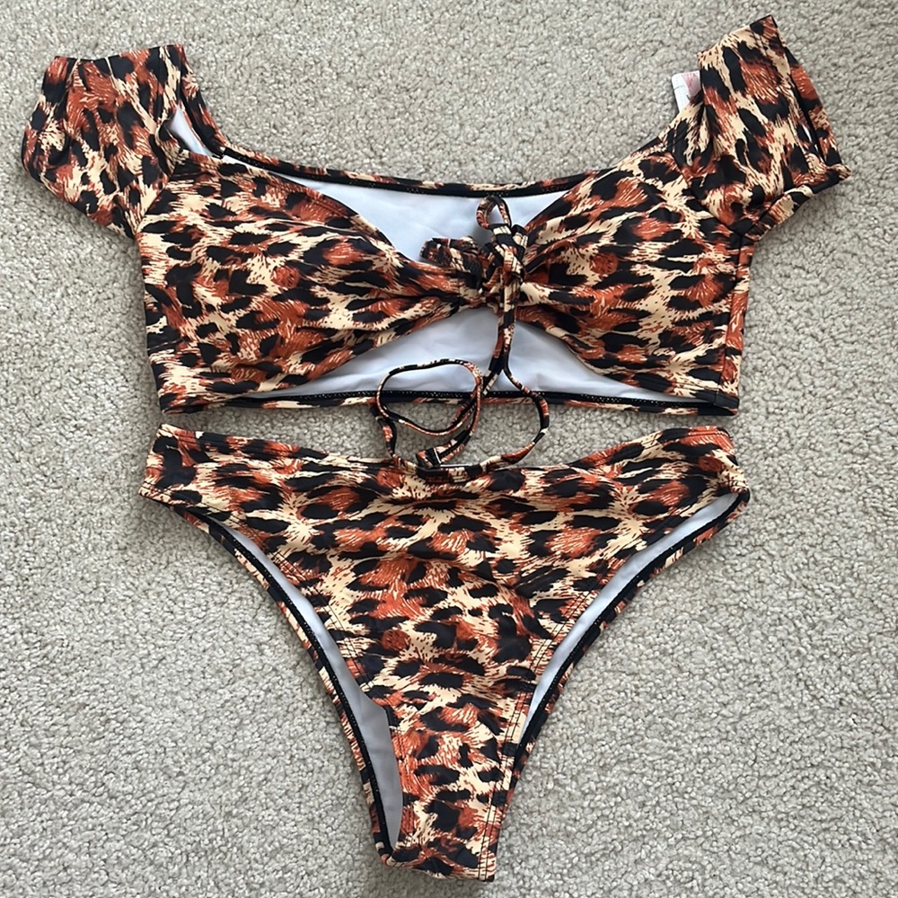 Animal Print Bikini